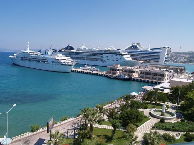 Kayhanbey Hotel Kusadasi Bagian luar foto